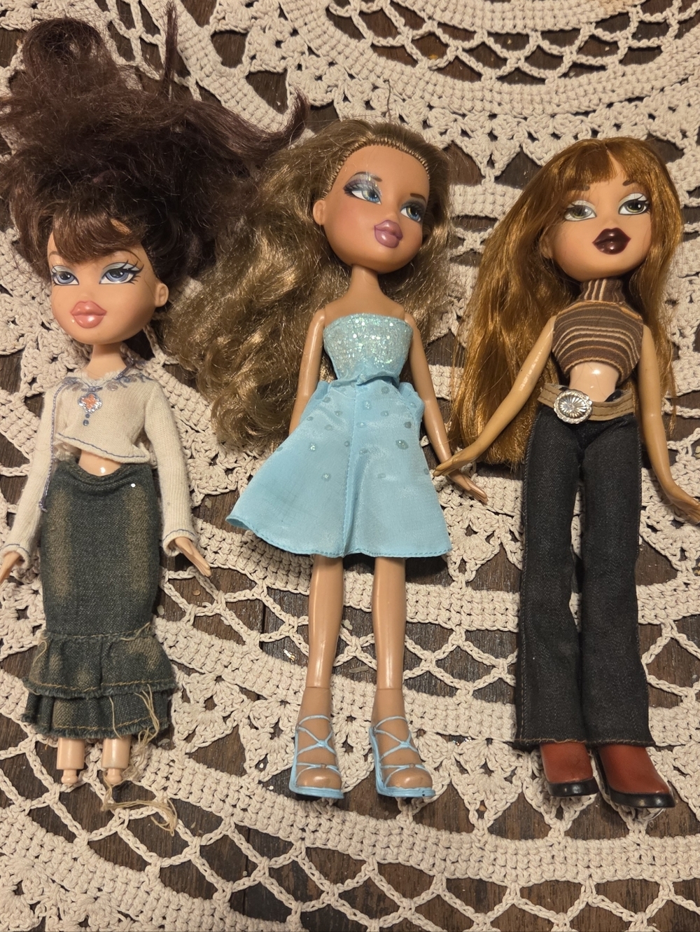 ♡ lot of 3 vintage bratz dolls ♡